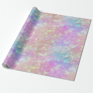 Papier Cadeau mosaïque holo sparkle :