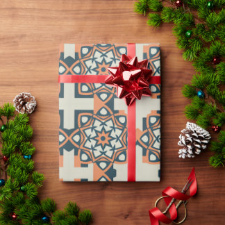 Papier Cadeau mosaïques marocaines.