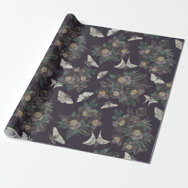 Papier Cadeau Moth (Déroulé)