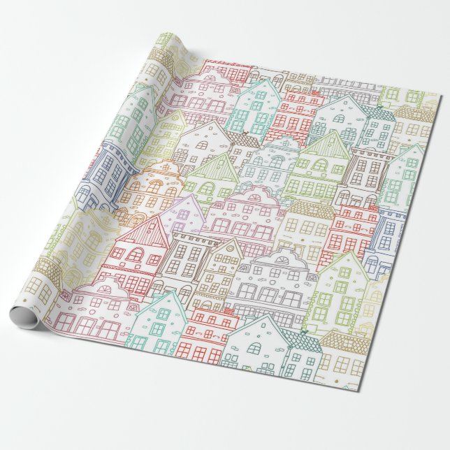Papier Cadeau Motif (Déroulé)