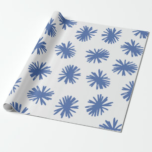 Papier Cadeau motif Abstrait sans soudure avec formes dessinées 