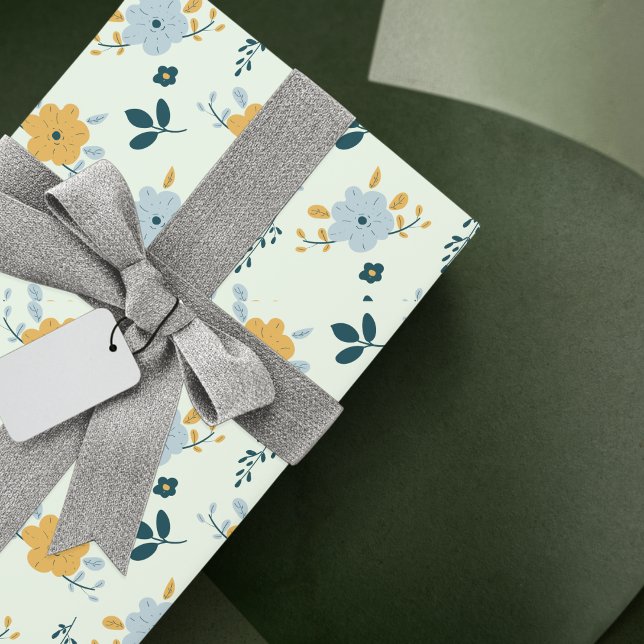 Papier Cadeau Motif Allover fantaisie sans fil (Créateur téléchargé)