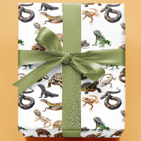 Motif animal de la tortue lézard du serpent reptil