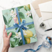 Motif aquarelle de fleur d'eau de citron vert ment