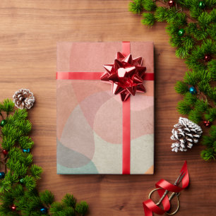Papier Cadeau Motif artistique élégant et coloré