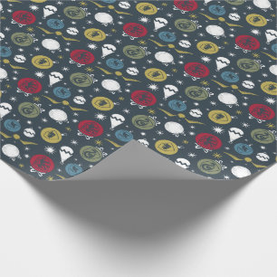 Papier Cadeau Motif Bauble Maison HOGWARTS™