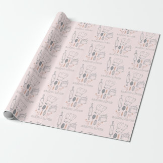 Papier Cadeau motif boulangerie