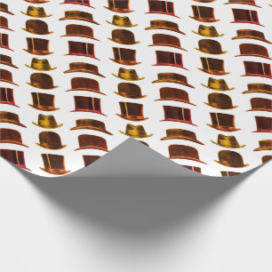 Papier Cadeau Motif Casquette Vintage masculin