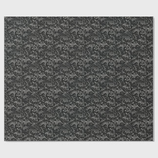 Papier Cadeau Motif céleste de chauves-souris volantes noires go