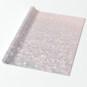 Papier Cadeau Motif chic rose de luxe d'abrégé sur parties