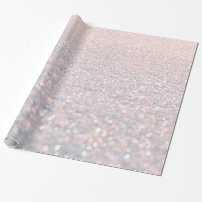 Papier Cadeau Motif chic rose de luxe d'abrégé sur parties (Déroulé)