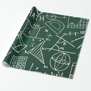 Papier Cadeau Motif chimique de l'école