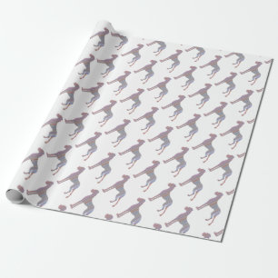 Papier Cadeau motif coloré Great Dane