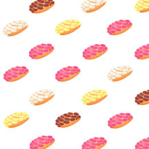 Motif Concha à pâte de pain doux