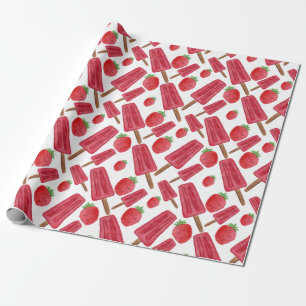 Papier Cadeau Motif crème glacée   motif Lollies   lollipop 16