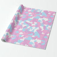Motif de camouflage Abstrait Pastel Pink