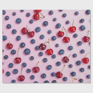 Papier Cadeau motif de cerise