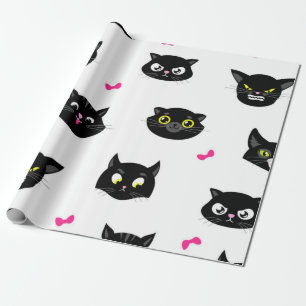 Papier Cadeau Motif de chat