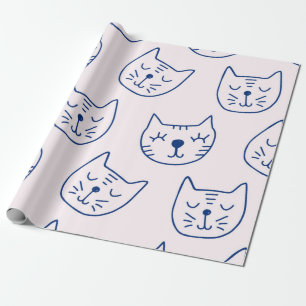 Papier Cadeau Motif de chat