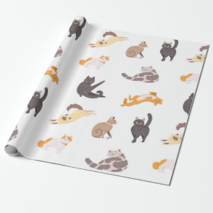Papier Cadeau Motif de chat