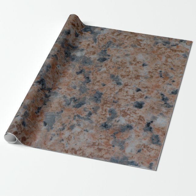 Papier Cadeau Motif de ciment (Déroulé)