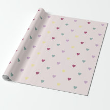 motif de coeur couleur
