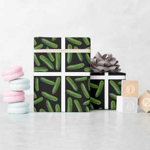 Papier Cadeau Motif de concombre