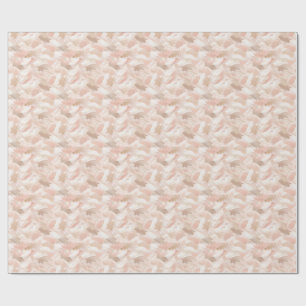 Papier Cadeau Motif de coup de pinceau abstrait