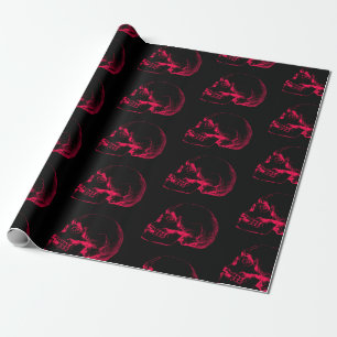 Papier Cadeau Motif de croquis rose