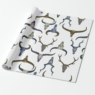 Papier Cadeau Motif de Deer Horn