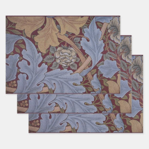 Papier Cadeau Motif de feuille d'acanthe de St. James par Willia
