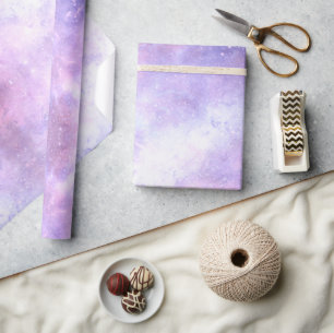 Papier Cadeau Motif de Galaxie cosmique céleste