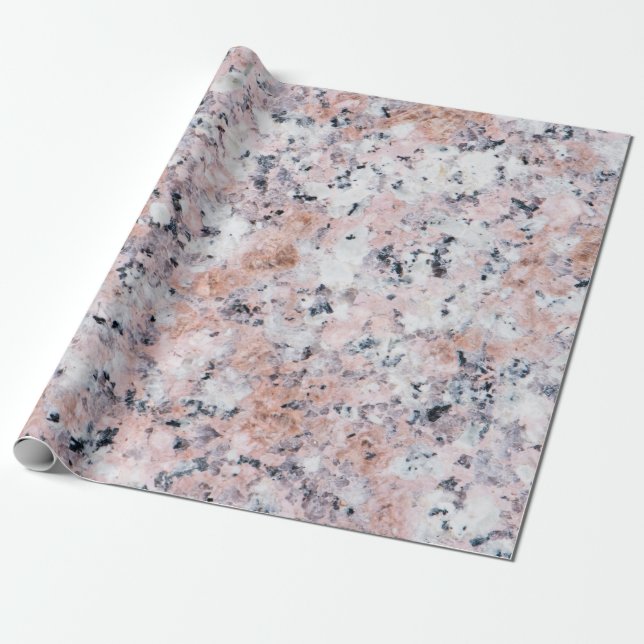 Papier Cadeau Motif de granit (Déroulé)