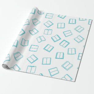 Papier Cadeau Motif de livre