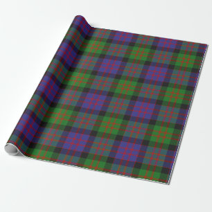 Papier Cadeau Motif de MacDonald Scottish Clan Tartan Plaid