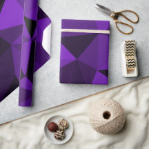 Motif de maille géométrique noir violet