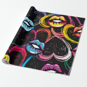 Papier Cadeau motif de mode sans couture Abstrait. style de beau