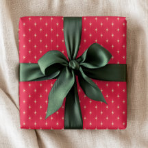 Motif de Noël moderne à l'étoile rouge