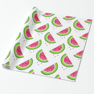 Papier Cadeau Motif de pastèque 2