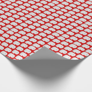 Papier Cadeau Motif de patchs de toilettes