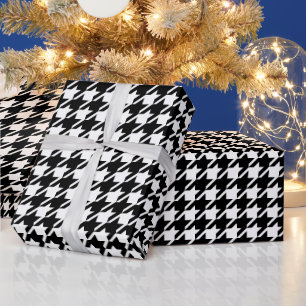 Papier Cadeau Motif de pesage noir noir noir