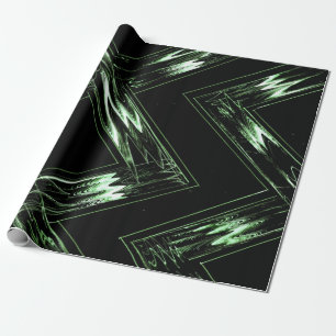 Papier Cadeau Motif de pin en perspective
