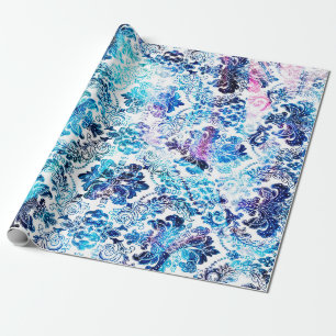 Papier Cadeau Motif de répétition de géométrie avec arrière-plan