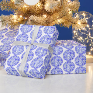 Papier Cadeau Motif de saule bleu [1912]