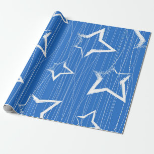 Papier Cadeau Motif d'étoiles