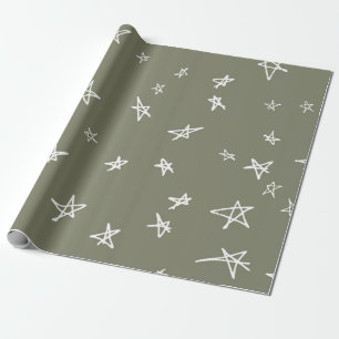 Papier Cadeau Motif d'étoiles