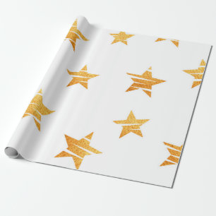 Papier Cadeau Motif d'étoiles