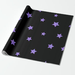 Papier Cadeau Motif d'étoiles