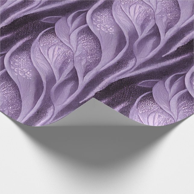 Papier Cadeau Motif doré pailleté texture scintillante (Coin)