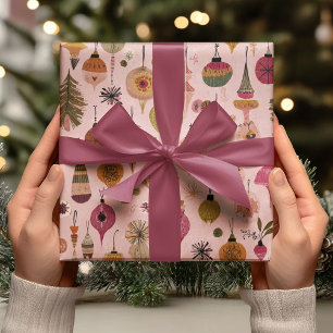Papier Cadeau Motif d'ornement vintage